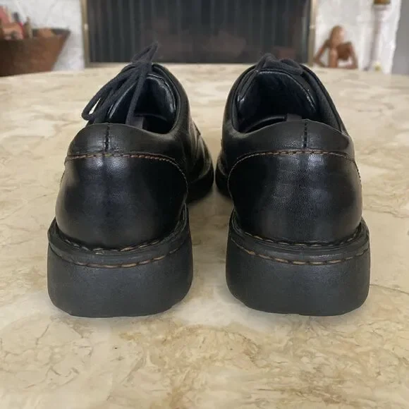 Born Leather Oxford Lace Up Derby Shoes - Picture 7 of 14